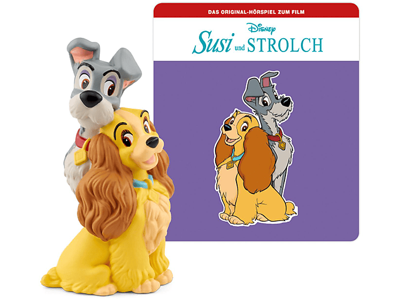 BOXINE Tonies Figur Disney Susi & Strolch Hörfigur von BOXINE