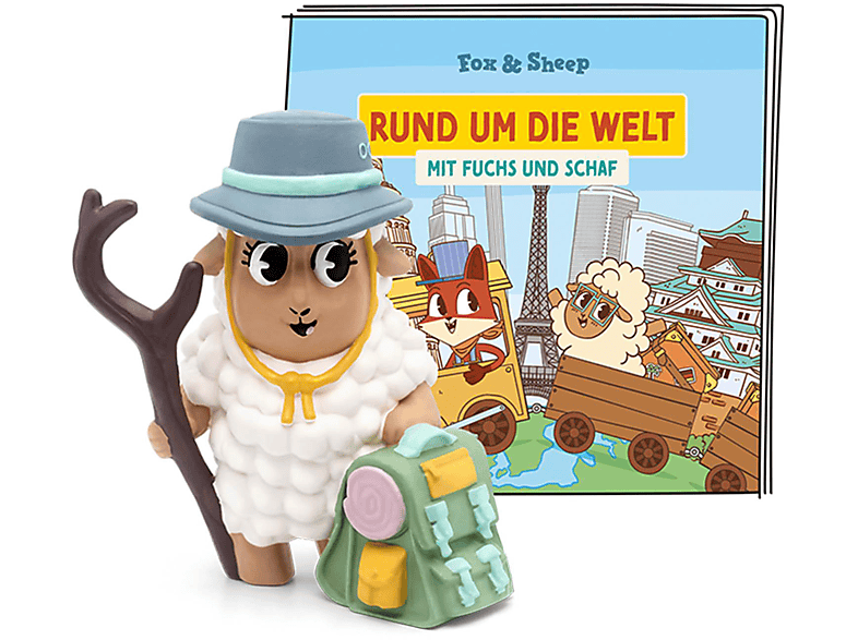 BOXINE Tonies Figur Fuchs & Schaf: Rund um die Welt mit und Schaf Hörfigur von BOXINE