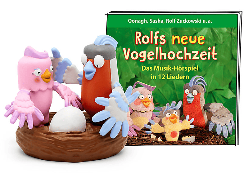 BOXINE Tonies Figur Rolf Zuckowski - Rolfs neue Vogelhochzeit Hörfigur von BOXINE