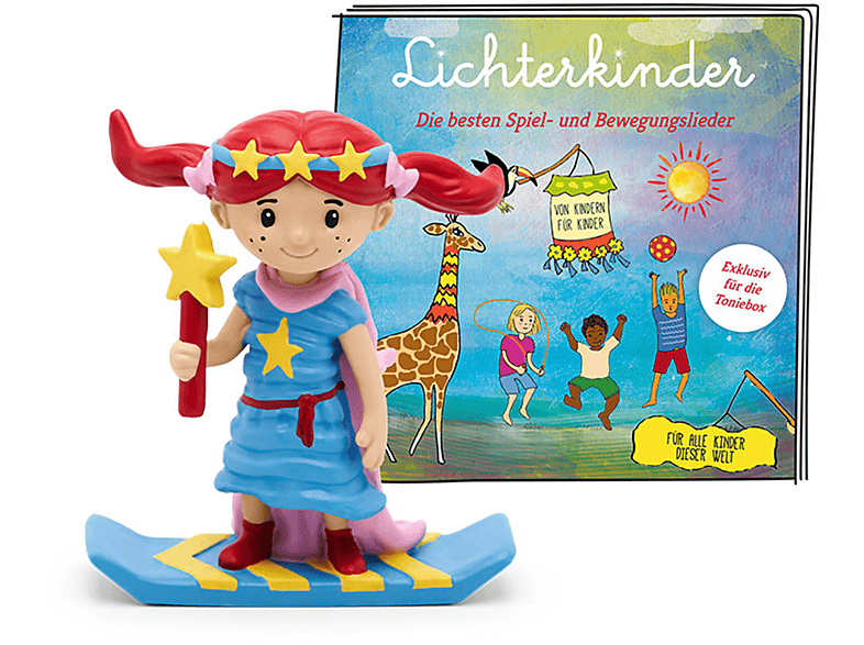 BOXINE Tonies Figur: Lichterkinder - Best Of Album Die besten Spiel- und Bewegungslieder Hörfigur von BOXINE