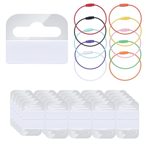 BOXOB Halter für Yoto Kartenringe und Laschen, 50 Stück 40x45mm Selbstklebende Laschen mit 10stk Edelstahl Ösen Als Träger für Yoto Zubehör Kartenaufbewahrungs Organizer BOXOB Halter für Yoto Kartenringe und Laschen, 50 Stück 40x45mm Selbstklebende Laschen mit 10stk Edelstahl Ösen Als Träger für Yoto Zubehör Kartenaufbewahrungs Organizer von BOXOB