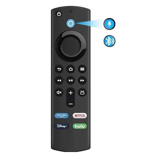 Alternative Fernbedienung mit Sprachfunktion, passend für Amazon Smart TV Stick (2. 3. Generation sowie Lite, 4K, 4K Max), Smart TV (3. Generation) und Amazon TV Cube (1. 2. Generation) von BOXPUT