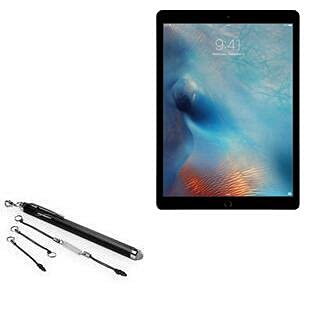 BoxWave Stylus Pen kompatibel mit Apple iPad Pro (1. Generation 2015) (12,9 Zoll) – EverTouch kapazitiver Stylus, kapazitiver Eingabestift mit Faserspitze, Tiefschwarz von BoxWave