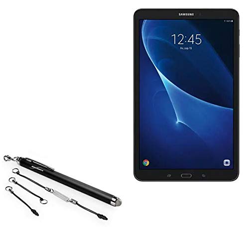 BoxWave Stylus Pen Kompatibel mit Samsung Galaxy Tab A 10.1 2019 Wi-Fi - EverTouch Kapazitiver Stylus, Faserspitze Kapazitiver Stylus Pen für Samsung Galaxy Tab A 10.1 2019 Wi-Fi - Jet Black von BOXWAVE CORPORATION