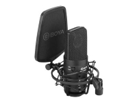 BOYA BY-M800, Studio-Mikrofon, -33 dB, 20 - 20000 Hz, Kardioide, Verkabelt, XLR-3 von BOYA