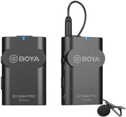 BOYA BY-WM4 PRO K1 - Lavalier-Mikrofon - 3,5 mm - 60 m - Bodypack-Empfänger - 35 - 14000 Hz - Taschensender (BY-WM4 PRO K1) von BOYA