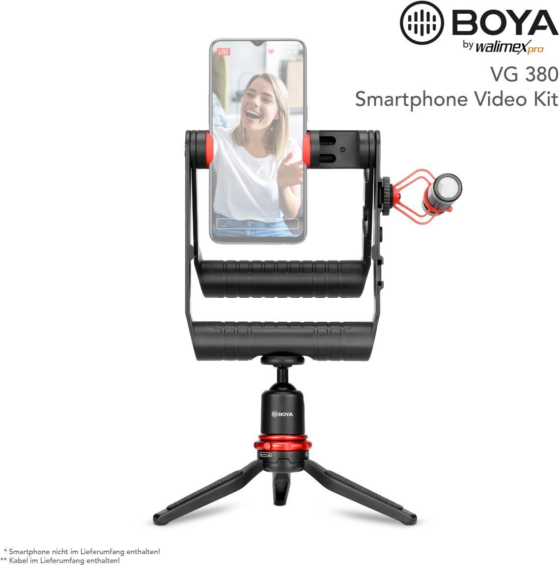 BOYA Walimex pro VG380 Smartphone Video Kit (23088) von BOYA