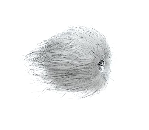 Boya Windschutz Pelz BY-B02 - Universeller Windschutz aus Kunstfell für Mikrofone und Audio-Recorder - Weiß von BOYA