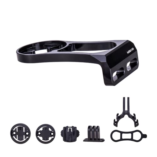 BOYANDM Fahrrad-Computerhalterung, Aluminiumlegierung, Fahrradlenker, Stoppuhren, Halterung, Computerhalterung, Lichtständer, einfach zu installieren von BOYANDM