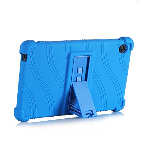 BOZONLI Generisch Tablet Hülle für Huawei 2020 Mate Pad T8 KOB2-L09 / W09 8 Zoll Tablet, Silikon Tablet Cover Case Schutzhülle mit Standfunktion, Blau von BOZONLI