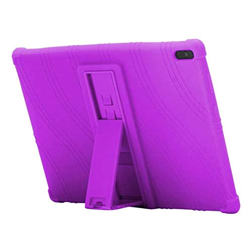 Generisch Tablet Hülle für Lenovo Tab 4 10 Plus B-X304F/N/TB-X704F/N 10,1 Zoll Tablet, Silikon Tablet Cover Case Schutzhülle mit Standfunktion, Lila Generisch Tablet Hülle für Lenovo Tab 4 10 Plus B-X304F/N/TB-X704F/N 10,1 Zoll Tablet, Silikon Tablet Cover Case Schutzhülle mit Standfunktion, Lila von BOZONLI
