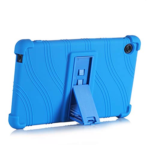 Generisch Tablet Hülle für Huawei 2020 C3 BZD-W00 / AL00 8 Zoll Tablet, Silikon Tablet Cover Case Schutzhülle mit Standfunktion, Blau von BOZONLI