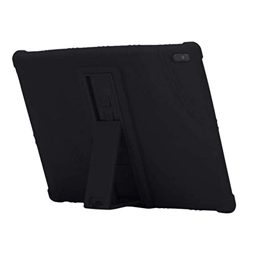 BOZONLI Generisch Tablet Hülle für Lenovo Tab 4 10 Plus B-X304F/N/TB-X704F/N 10,1 Zoll Tablet, Silikon Tablet Cover Case Schutzhülle mit Standfunktion, Schwarz BOZONLI Generisch Tablet Hülle für Lenovo Tab 4 10 Plus B-X304F/N/TB-X704F/N 10,1 Zoll Tablet, Silikon Tablet Cover Case Schutzhülle mit Standfunktion, Schwarz von BOZONLI