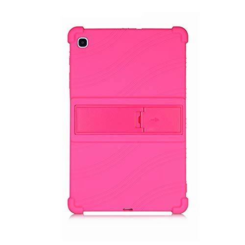 Generisch Tablet Hülle für Samsung Tab S6Lite / P610 / P615 10,4-Zoll Tablet, Silikon Tablet Cover Case Schutzhülle mit Standfunktion, Rose von BOZONLI