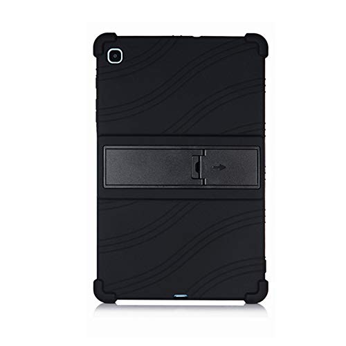 BOZONLI Generisch Tablet Hülle für Samsung Tab S6Lite / P610 / P615 10,4-Zoll Tablet, Silikon Tablet Cover Case Schutzhülle mit Standfunktion, Schwarz von BOZONLI
