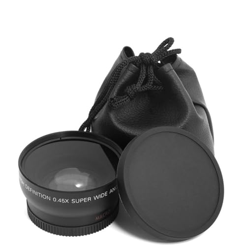 0,45 x 37 mm 43 mm 46 mm 49 mm 52 mm Weitwinkel-Makro, Objektiv Weitwinkel-Kameraobjektiv for Canon EOS for Nikon for Sony Objektivzubehör (Size : 37mm) von BOtizr