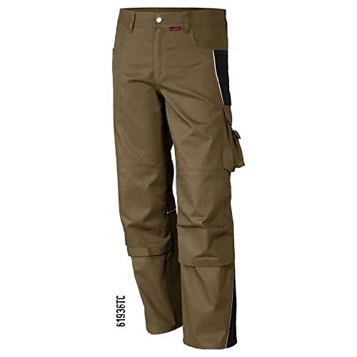 Arbeitshose QUALITEX PRO MG 245 Khaki/Schwarz Gr. 48 von BP