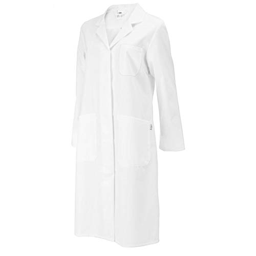 BP 1108-315-21-40n Mantel für Frauen, Langarm, Kragen mit Aufschlag, 230,00 g/m² Reine Baumwolle, weiß ,40n von BP