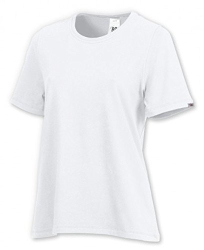 BP 1160-255-21-S T-Shirt für Frauen, 1/2 Ärmel, Rundhals, Länge 64 cm, 180,00 g/m² Baumwolle mit Stretch, weiß ,S von BP