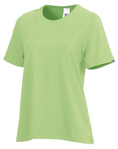 BP 1160-255-78-S T-Shirt für Frauen, 1/2 Ärmel, Rundhals, Länge 64 cm, 180,00 g/m² Baumwolle mit Stretch, hellgrün ,S von BP