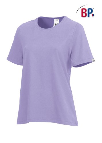 BP 1160-255-87-XS T-Shirt für Frauen, 1/2 Ärmel, Rundhals, Länge 64 cm, 180,00 g/m² Baumwolle mit Stretch, hellviolett ,XS von BP