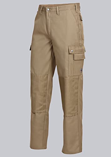 BP 1493-720-44-24 Arbeitshosen, Jeans-Stil mit mehreren Taschen, 305,00 g/m² Verstärkte Baumwolle, Sand, 24 von BP
