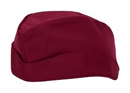 BP 1585-400-82-One Size Feldmütze, mit Druckknöpfen, 215,00 g/m² Stoffmischung, weinrot ,One Size, 2 Stück von BP