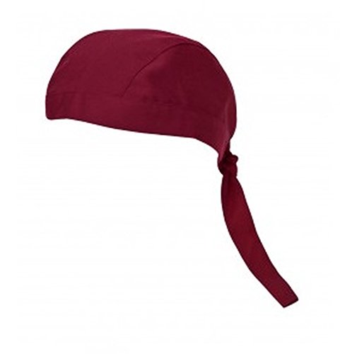 BP 1590-400-82-One Size Bandana, mit verstellbarem Band auf der Rückseite, 215,00 g/m² Stoffmischung, weinrot, One Size, 2 Stück von BP