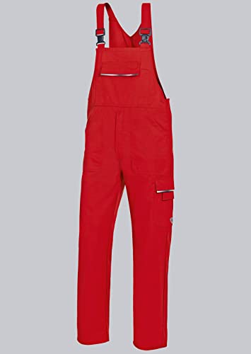 BP 1604-559-81-56n Latzhose, Stretch-Hosenträger mit Clipbefestigungen, 245,00 g/m² Stoffmischung, rot, 56n BP 1604-559-81-56n Latzhose, Stretch-Hosenträger mit Clipbefestigungen, 245,00 g/m² Stoffmischung, rot, 56n von BP