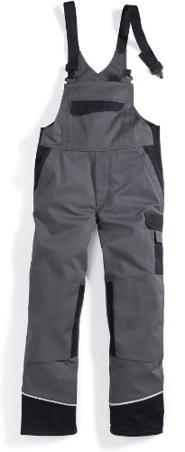 BP 1608-559-53-52s Latzhose, Stretch-Hosenträger mit Clipbefestigungen, 245,00 g/m² Stoffmischung, dunkelgrau/schwarz, 52s BP 1608-559-53-52s Latzhose, Stretch-Hosenträger mit Clipbefestigungen, 245,00 g/m² Stoffmischung, dunkelgrau/schwarz, 52s von BP