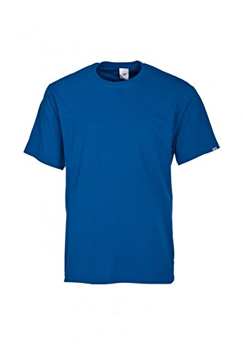 BP 1621-171-13-4XL Unisex-T-Shirt, 1/2 Ärmel, Rundhals, Länge 70 cm, 180,00 g/m² Stoffmischung, Königsblau, 4XL von BP