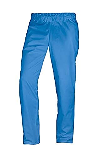 BP 1645-400-0116-3XLl Unisex-Hose, mit Gummizug in der Taille, 215,00 g/m² Stoffmischung, azurblau, 3XLl von BP