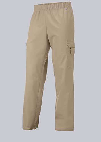 BP 1646-400-47-Sl Unisex-Hose, mit Gummizug in der Taille, 215,00 g/m² Stoffmischung, eierschalenfarben, Sl von BP