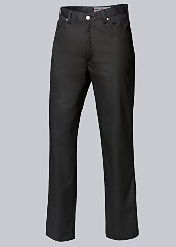 BP 1669-686-32-48l Jeans für Männer, Stretch-Stoff, 230,00 g/m² Stoffmischung mit Stretch, schwarz, 48l von BP