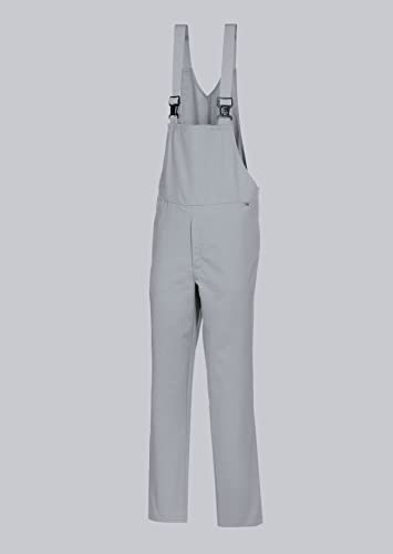 BP 1675-558-51-Ms Unisex Latzhose, mit Gummizug in der Taille, 245,00 g/m² Stoffmischung, hellgrau, Ms BP 1675-558-51-Ms Unisex Latzhose, mit Gummizug in der Taille, 245,00 g/m² Stoffmischung, hellgrau, Ms von BP