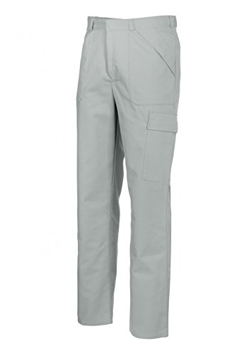 BP 1680-558-51-Sl Unisex-Arbeitshose, mit Reißverschluss, 245,00 g/m² Stoffmischung, hellgrau, Sl BP 1680-558-51-Sl Unisex-Arbeitshose, mit Reißverschluss, 245,00 g/m² Stoffmischung, hellgrau, Sl von BP