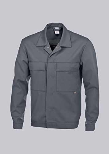 BP 1682-558-53-Ll Unisex-Arbeitsjacke, 1/1 Ärmel, Manschetten mit verstellbarem Druckknopfverschluss, 245,00 g/m² Stoffmischung, dunkelgrau, Ll BP 1682-558-53-Ll Unisex-Arbeitsjacke, 1/1 Ärmel, Manschetten mit verstellbarem Druckknopfverschluss, 245,00 g/m² Stoffmischung, dunkelgrau, Ll von BP