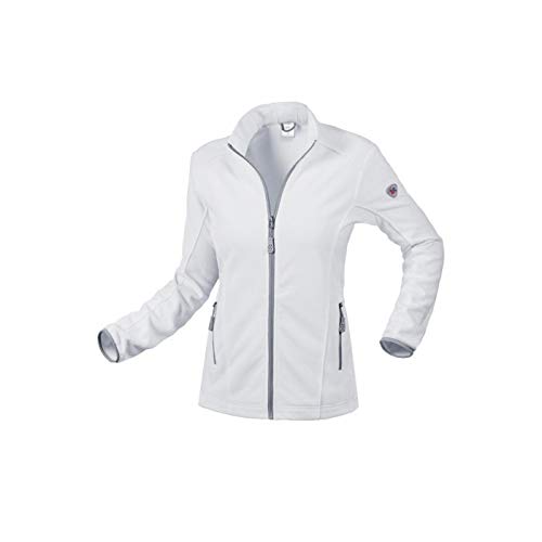 BP 1693-641-21-L Fleece-Jacke für Frauen, Stehkragen- und Arm-Hebesystem, 275,00 g/m² 100% Polyester, weiß, L von BP