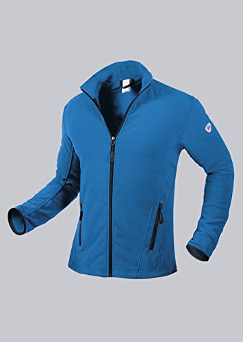 BP 1694-641-0116-M Fleece-Jacke für Männer, Stehkragen- und Arm-Hebesystem, 275,00 g/m² 100% Polyester, azurblau, M BP 1694-641-0116-M Fleece-Jacke für Männer, Stehkragen- und Arm-Hebesystem, 275,00 g/m² 100% Polyester, azurblau, M von BP