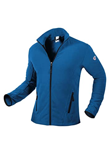 BP 1694-641-0116-XL Fleece-Jacke für Männer, Stehkragen- und Arm-Hebesystem, 275,00 g/m² 100% Polyester, azurblau, XL von BP