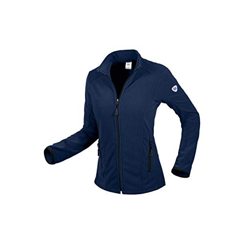 BP 1694-641-110-3XL Fleece-Jacke für Männer, Stehkragen- und Arm-Hebesystem, 275,00 g/m² 100% Polyester, Nachtblau, 3XL von BP