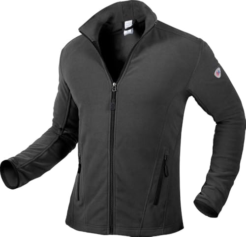 BP 1694-641-56-XL Fleece-Jacke für Männer, Stehkragen- und Arm-Hebesystem, 275,00 g/m² 100% Polyester, anthrazit, XL BP 1694-641-56-XL Fleece-Jacke für Männer, Stehkragen- und Arm-Hebesystem, 275,00 g/m² 100% Polyester, anthrazit, XL von BP