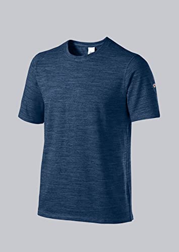 BP 1714-235-110-S Unisex-T-Shirts, Space-Dye-Stoff, 1/2 Ärmel, Rundhals, 170,00 g/m² Stoffmischung mit Stretch, Weltraum-Blau, S BP 1714-235-110-S Unisex-T-Shirts, Space-Dye-Stoff, 1/2 Ärmel, Rundhals, 170,00 g/m² Stoffmischung mit Stretch, Weltraum-Blau, S von BP