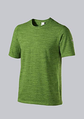 BP 1714-235-178-M Unisex-T-Shirts, Space-Dye-Stoff, 1/2 Ärmel, Rundhals, 170,00 g/m² Stoffmischung mit Stretch, Weltraum-Neues Grün, M BP 1714-235-178-M Unisex-T-Shirts, Space-Dye-Stoff, 1/2 Ärmel, Rundhals, 170,00 g/m² Stoffmischung mit Stretch, Weltraum-Neues Grün, M von BP