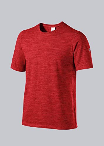 BP 1714-235-81-XL Unisex-T-Shirts, Space-Dye-Stoff, 1/2 Ärmel, Rundhals, 170,00 g/m² Stoffmischung mit Stretch, Weltraum-Rot, XL BP 1714-235-81-XL Unisex-T-Shirts, Space-Dye-Stoff, 1/2 Ärmel, Rundhals, 170,00 g/m² Stoffmischung mit Stretch, Weltraum-Rot, XL von BP