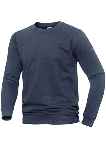BP 1720-293-0110-S Unisex-Sweatshirt, Schlanke Silhouette, lange Ärmel und Rundhalsausschnitt, 280,00 g/m² Stoffmischung mit Stretch, Nachtblau, S BP 1720-293-0110-S Unisex-Sweatshirt, Schlanke Silhouette, lange Ärmel und Rundhalsausschnitt, 280,00 g/m² Stoffmischung mit Stretch, Nachtblau, S von BP
