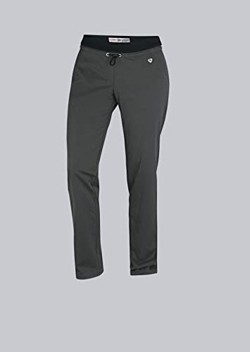 BP 1736-334-0056 Komforthose Für Damen, Schlanke Passform, 40% Baumwolle/35% Polyester/25% Elastomultiester, Anthrazit, Größe 44s von BP