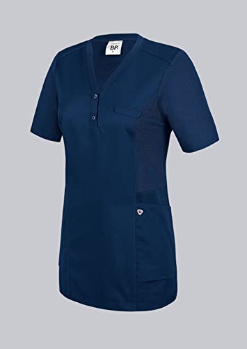 BP 1738-435-110-3XL Comfort-Tunika für Frauen, 1/2 Ärmel, Piqué-Einsätze und Arm-Lift-System, 180,00 g/m² Stoffmischung, Nachtblau, 3XL von BP