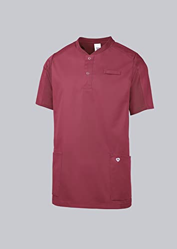 BP 1739-435-0182-XS Unisex Comfort-Tunika, 1/2 Ärmel, Piqué-Einsätze und Arm-Lift-System, 180,00 g/m² Stoffmischung, Brombeere, XS von BP