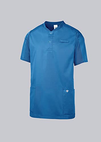 BP 1739-435-116-S Unisex Comfort-Tunika, 1/2 Ärmel, Piqué-Einsätze und Arm-Lift-System, 180,00 g/m² Stoffmischung, azurblau, S BP 1739-435-116-S Unisex Comfort-Tunika, 1/2 Ärmel, Piqué-Einsätze und Arm-Lift-System, 180,00 g/m² Stoffmischung, azurblau, S von BP